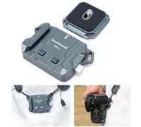 Koolehaoda Camera Shoulder Strap Quick Release Plate Kit, QR Plate Mount Adapter Camera Holder for Neck/Shoulder Strap Quick Mount/Release QB-2
