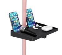 koolehaoda Sound Card Tray, Universal Microphone Stand Tray, Can be installed on diameter 12-22MM on Rod Holders,for Most Mic Stands,Light Stand, for Stage, Live Streaming, (8.5" x 6.5")