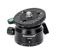Koolehaoda Tripod Leveling Base 360° Aluminium CNC Camera Level ±15°