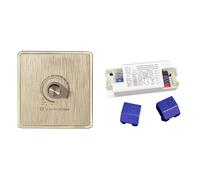 Koolenry 0-10V Dimmable LED Driver 300Ma Lighting Transformer 12W Power Supply Spotlights Tube with Dimmer Color Adjuster Switch