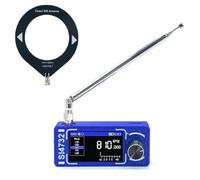 Koolenry 0.5-108 MHz Radio Headphone Amplifier Supports FM AM (MW and SW) and SSB (LSB and USB)