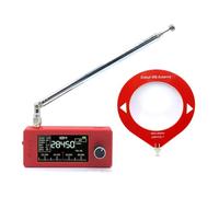 Koolenry 0.5-108mhz Radio Telescopic Antenna Receiver ESP32-S3 LSB HF SW MW VHF Pocket Radio