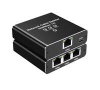 Koolenry 1000Mbps Ethernet Adapter LAN Internet Splitter Cat 6 RJ45 Gigabit Switch for PC Laptop TV Box Router 1 to 3