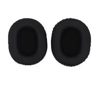 Koolenry 100x 80mm Ear Pads for Headphones Covers Replacement Soft Sponge Leather Foam Cushions