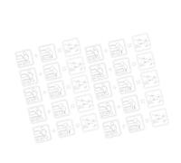 Koolenry 10PCS for Universal Car Window Sticker Decals Exterior Funny Don't Touch Creativity Car Decoration Accessories