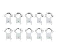 Koolenry 10pcs KU High-Frequency Head Clamp LNB Bracket for Satellite Dishes 20mm Plastic Bracket for Multiple Dish Sizes