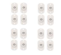 Koolenry 12 Pcs Self Adhesive Mini Caster Wheels 360° Smooth Rotation Universal Roller for Small Appliances Speaker