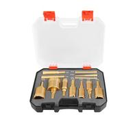 Koolenry 12Pcs 6-35mm Coated Drill Bits Multi-Purpose Drilling Bit for Marble Stone Tile Ceramic