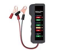 Koolenry 12V Car Battery Tester Car Alternator Tester Battery Checker Analyzer to Check Alternator Battery Charging System