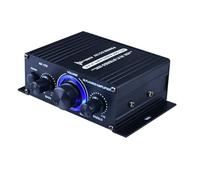 Koolenry 12V Mini 400W HIFI Digital Stereo Audio Amplifier FM Amplificador AK170 Audio Amplifier