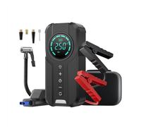Koolenry 150PSI Air Compressor and 2000A Power Bank Emergency Car Start Kit with Lighting for Battery Start Equipment A