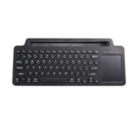 Koolenry 2.4G Wireless Bluetooth Keyboard with Number Numeric Keypad Touchpad Mouse Card Slot for IOS for Android Desktop Laptop PC