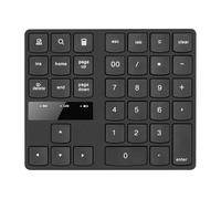 Koolenry 2.4G Wireless Numeric Keyboard 35-Key Numeric Keypad Financial Wireless Numeric Keyboard