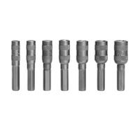 Koolenry 2.5mm-5.5mm 6 Points Hex Socket H4 Hexagon Shank Nut Driver Part Metric Driver Drill Bit for Car Repairing