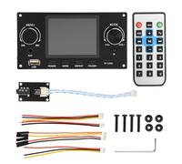 Koolenry 2.8 Inch TFT Color Screen Lossless Audio Decoding Board Module Amplifier Audio Player DC 4.5-5.0V Car FM Radio Module,B