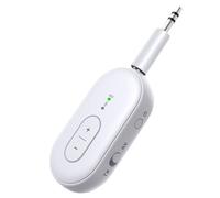 Koolenry 2 in 1 Bluetooth 5.4 Audio Receiver Transmitter Wireless Adapter with Mic 3.5MM AUX Stereo Music for Car Kit TV PC