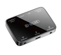 Koolenry 2 in 1 Live Broadcast Sound Card Adapter for Lighting/Typec Live Broadcast Sound Card Adapter