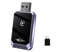 Koolenry 2 in 1 Wireless CarPlay Android Auto Smart Dongle WiFi Adapter Plug & Play Convert Wired Android Auto to Wireless