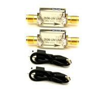 Koolenry 2-Set ZK06-UM Series Power Preamplifiers, Low Noise, 100KHz-6GHz, USB Interface, 21dB Gain Modules