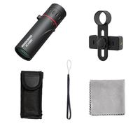 Koolenry 2000X24 Monocular Focus Optics Telescope Onocular Power Monocular forAdults Kid withPhone Adapter Pocket Monoscope