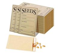 Koolenry 200PCS Seed Packets Envelopes, Self Sealing Small Seed Envelopes for Seed Storage Resealable Seed Saving Envelopes
