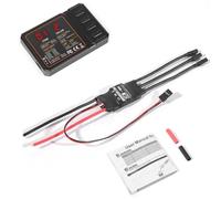 Koolenry 20A 2-3S Lipo Brushless ESC Support BEC Output with Programming Card for RC Car Boat Aircraft DIY Parts