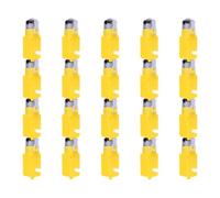 Koolenry 20Pcs TT Motor Module for DIY Smart Car Robot DC3-12V Dual Shaft Geared Motor Gearmotor for Robotics and Smart Vehicles