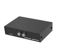 Koolenry -232 2 Kinds of Way Serial 9pin Switch Manual Sharing in 1 Out