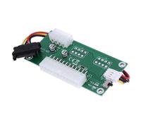 Koolenry 24PIN Power Board Dual ATX Power Automatic Synchronization Adapter Card Graphics Card Power Switch Board 24-Pin Dual PSU Power Synchronous