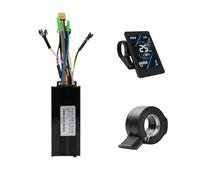 Koolenry 24V 36V 48V 30A Brushless Controller T5S LCD Display Meter+130X Throttle Kit for Electric Scooter E-Bike Repair Kit