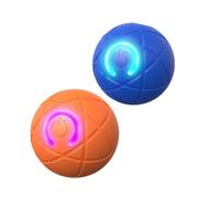 Koolenry 2PC Shaky Ball Toys forDog Vibrating Dog Balls,USB Rechargeable Automatic Moving Toy Ball forPet Dogs andCats
