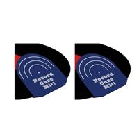 Koolenry 2pcs Antistatic Record Cleaner Handler Protectors Record Player Accessories forVinyl LP Records Record Cleaning Accessories Blue