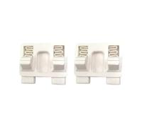 Koolenry 2pcs Solder Cable Clamps Soldering Table Clamp Welding Bracket for Motherboard Soldering ABS Motherboard Soldering Repair Tool White