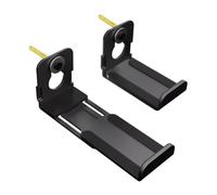 Koolenry 2PCS Speaker Wall Mount Floating Rack for Heavy Duty Center Channel,Surround Sound Enhancements Speaker Hangers Holder