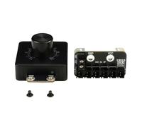 Koolenry 2Pin DC Wire Fan Speed Regulator 12V 24V Module Heat Dissipation DIY Computer Water Cooling Pump Step-Down Hub XH2.54-2Pin