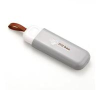 Koolenry 3 Compartment Pill Box - Portable Medicine Organizer, Moisture-Proof Travel Pill Holder for Pocket B