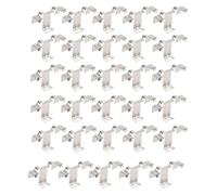 Koolenry 30PCS Photovoltaic Panel Drainage Buckle Plate Solar Panel Water Drain Clip for Solar Panel Draining 30MM