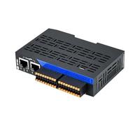 Koolenry -32A Series EtherCAT Remote IO Data Acquisition Module Ethernet Communication PLC Controller 16-Way