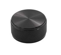 Koolenry 34x17mm CNC Aluminum Knob forAudio Amplifier, Speaker, CD Turntable Potentiometer High Control A