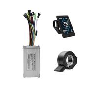 Koolenry 36V 48V 17A Brushless Controller T5S LCD Display Meter+130X Throttle Kit for Electric Scooter E-Bike Repair Kit
