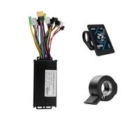 Koolenry 36V 48V 22A Brushless Controller T5S Meter LCD Display+130X Throttle Kit for Electric Scooter E-Bike Repair Kit