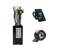 Koolenry 36V 48V 26A Brushless Controller T5S Meter LCD Display+130X Throttle Kit for Electric Scooter E-Bike Repair Kit