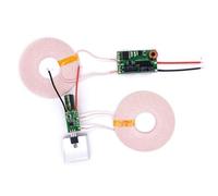 Koolenry 36W DC 12V 3A Wireless Power Module Charger Coil Induction Receive + Transmitter Wireless Charging Module High-Power Long-Distance Wireless Power Charging Module