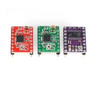 Koolenry 3D Printer Accessories A4988 Stepper Motor Driver DRV8825 16 Subdivisions Module Board