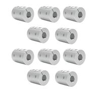 Koolenry 3D Printer Parts High Precision Rigid Coupling Aluminium Alloy Shaft Coupler Compatible with Stepper Motors