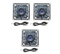Koolenry 3PCS 100 Degree Camera Module OV9732 1MP 1280x720 30fps USB Camera Module Drive Free for WinXP/7/8/10 With1.5M Cable