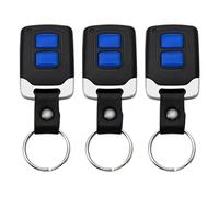 Koolenry 3PCS Garage Door Remote Control 433MHz Wireless Rolling Gate Controller with Clone Copy Function 2 Keys