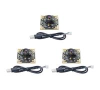 Koolenry 3PCS OV9732 Camera Module 1MP 1280x720 30fps USB Free Driver Manual Focus with 0.5 Meter Cable for WinXP/7/8/10