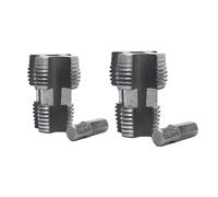 Koolenry 4/6 Points+6 Cents /1 Inch PPR Water Pipe Internal Thread Opener Tapered Pipe Thread Tap Water Pipe Thread Opener Tools