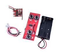 Koolenry 4-Channel 2.4G Wireless Remote Control Receiver Set Toy Model Model DIY Toy Car Model Boat Model